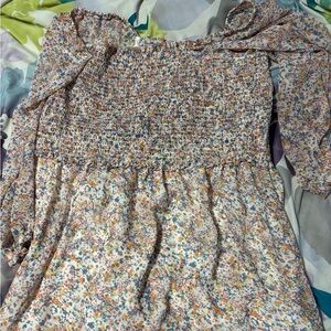 1. State Floral Dress